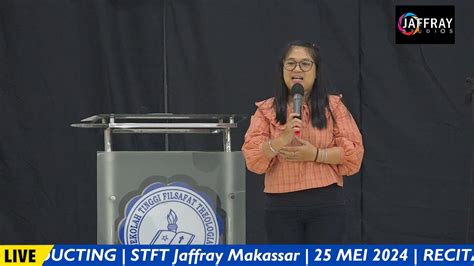 Recital Musik Gerejawi Conducting Stft Jaffray Makassar Mei