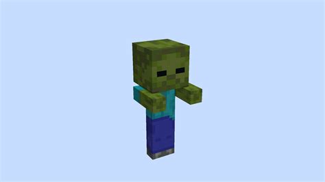 Zombie Mob Statues Minecraft Map