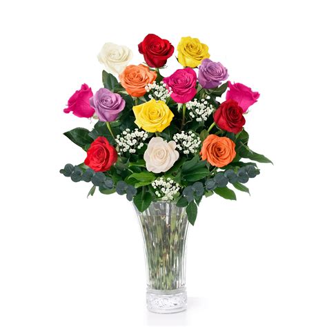 Bouquet of assorted roses – Aquarossa Farms