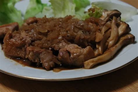 鶏肉とエリンギのソテー 🐈ねこすけの晩御飯🐈