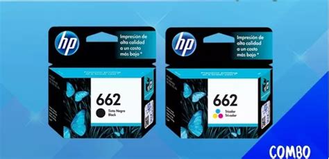 Combo Hp Negro Y Color Original Mercadolibre