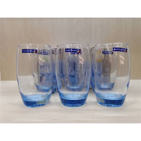 Luminarc Gobelet Fh Salto Ice Blue Pcs Set J Clearance Stock