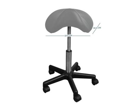 Tabouret Ergonomique Selle De Cheval Roulettes R Glable En Tabouret