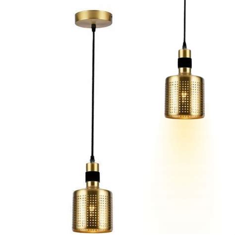 Elegancka Z Ota Lampa Sufitowa Wisz Ca Yrandol Metalowa Nowoczesna E