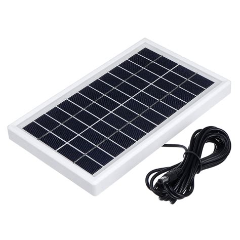 Solar Kits 5w 12v Solar Panel Polysilicon Solar Power Panel Energy Saving W 3m Dc Cabel For