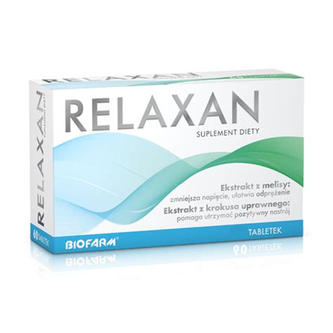 Relaxan - Opinie, Ulotka, Cena, Skład, Przeciwwskazania, Dawkowanie ...