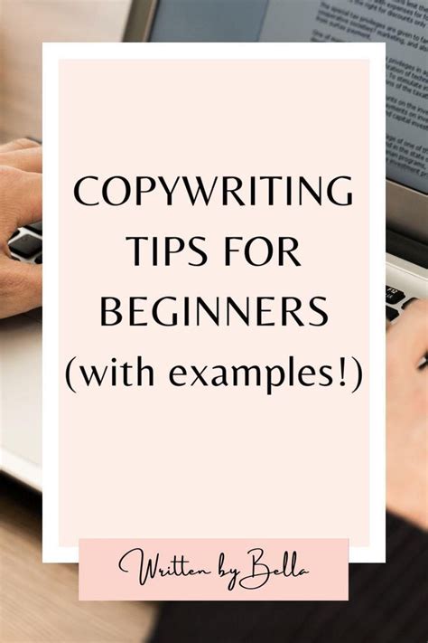 Copywriting Tips For Beginners The Basics With Examples Artofit