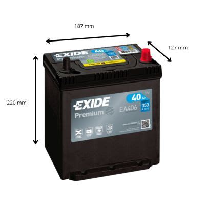 Batterie Exide Premium Ea V Ah A Batteries Auto Voitures