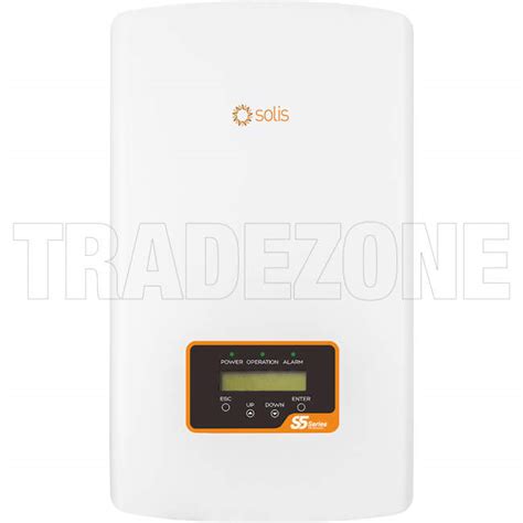 S5 GR1P5K SOLIS S5 5kW Single Phase Solar Inverter 2 MPPT With WIFI