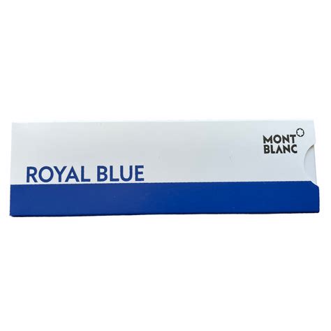 Montblanc rollerball refills pens size M blue color 2 in pack - 219263