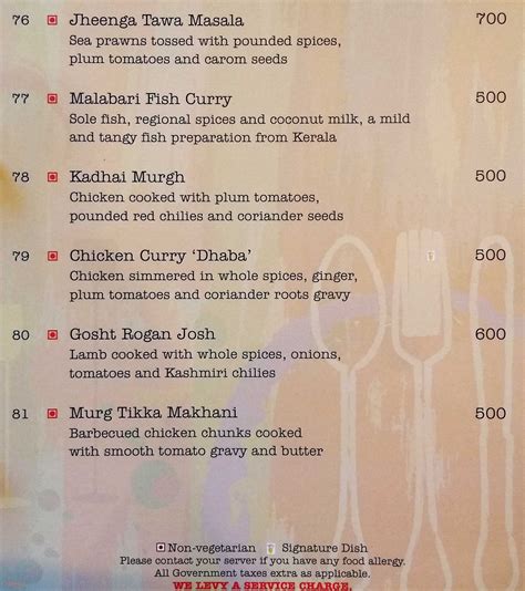 Menu Of Citrus Cafe Lemon Tree Hotel Whitefield Bangalore Dineout