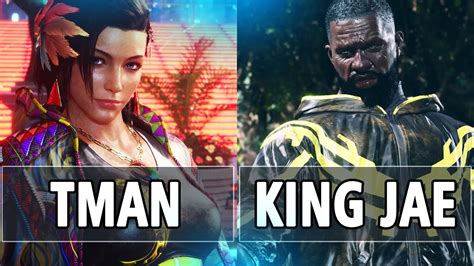 Tekken Tman Azucena Vs King Jae Leroy High Level Gameplay