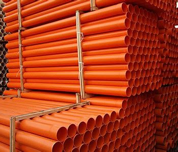 Tubo Arancio In Pvc Rigido Diam Mt Imer Store