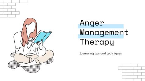 Anger Management Therapy Manage With A Mental Health Journal