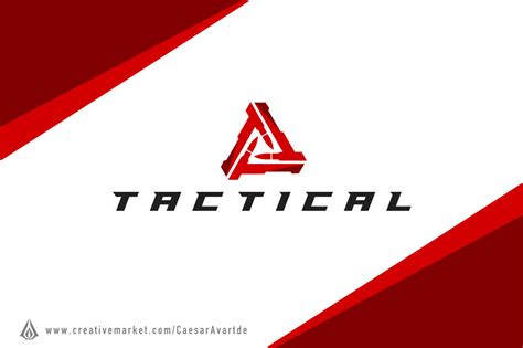 Tactical Logo Template Logo Templates Creative Market