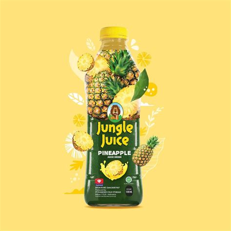 Jual Diamond Jungle Juice Pineapple Minuman Sari Buah Nanas L Shopee