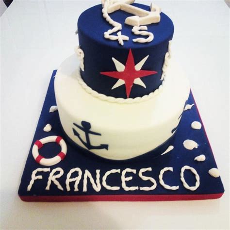 Marine Cake Decorated Cake By Mariana Frascella Cakesdecor