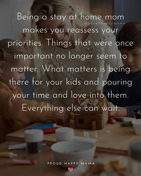 30 Inspirational Stay At Home Mom Quotes With Images