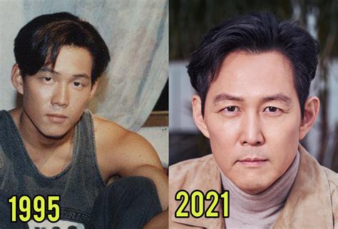 Squid Game South Korean Actor Lee Jung Jae In Then After Years