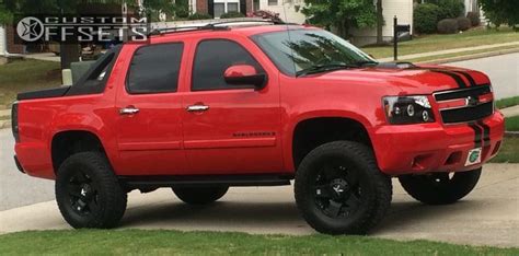 Wheel Offset 2008 Chevrolet Avalanche Aggressive 1 Outside Fender ...