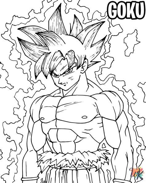 40 Disegni Goku Ultra Istinto Da Colorare Disegnidacolorarewk