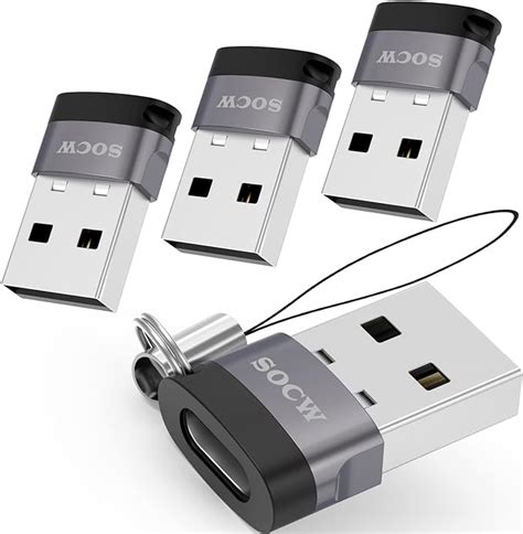 Amazon USB C To USB Adapter 4 Pack USB C Female To USB Male