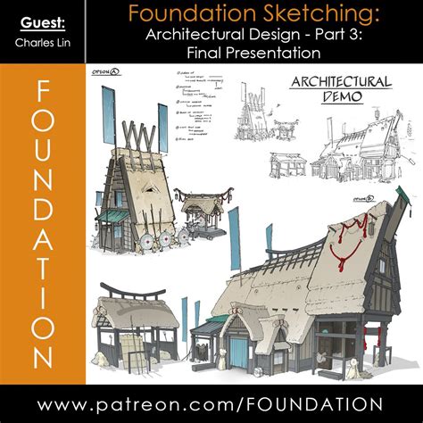 Foundation Patreon Foundation Sketching Architectural Design Part 3