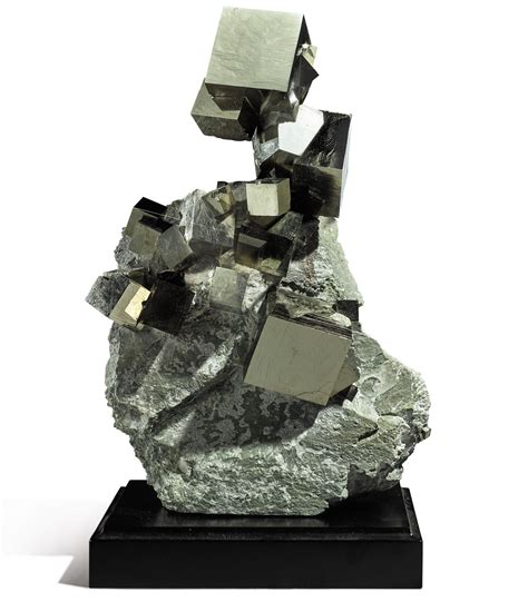 A Cluster Of Pyrite Cubes History Of Science And Technology