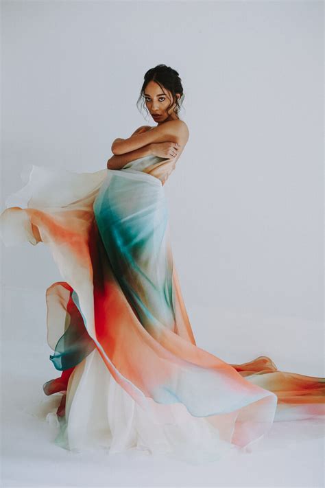 18 Beautiful Ombre Wedding Dresses ~ Kiss The Bride Magazine