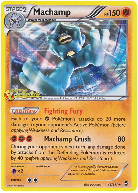 Machamp - Furious Fists #46 Pokemon Card