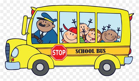 School Bus Clip Art For Kids Free Clipart Images - School Kids Clipart ...