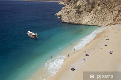 Wall Mural Kaputas Beach Near Kas Antalya Turkey Pixers Uk