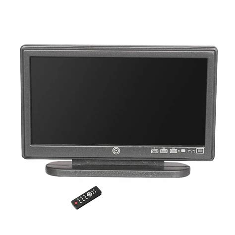 Resin Television Tv Model Wide Screen With Remote Miniature Toy