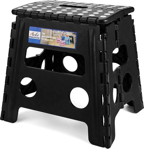 Amazon Acko Folding Step Stool Inch Heavy Duty Plastic Foldable