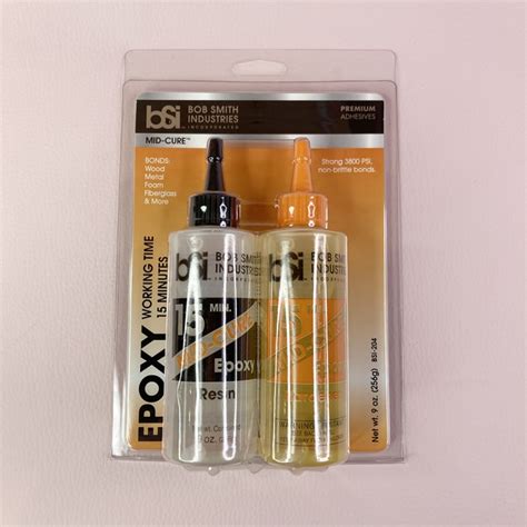 Colle Epoxy Bi Composant Mid Cure 15 Min 256g BSI BSI204