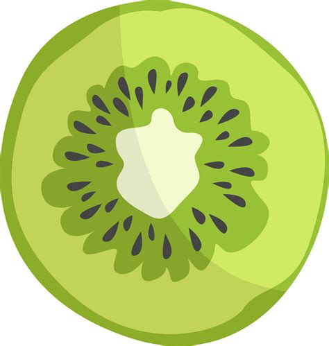 Kiwi Slice Vector