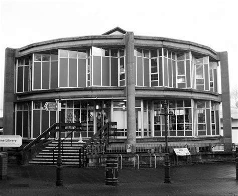 1969 Library Coleraine Co Derry Archiseek Irish Architecture