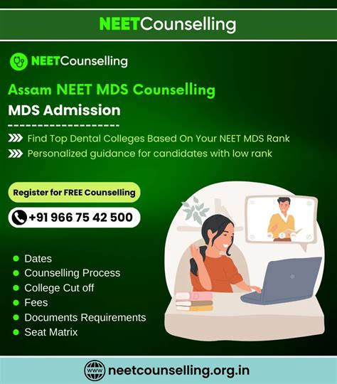 Assam Neet Mds Counselling Schedule Registration