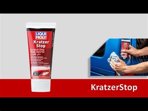 Eliminador de arañazos Liqui Moly (Kratzer Stop) - YouTube