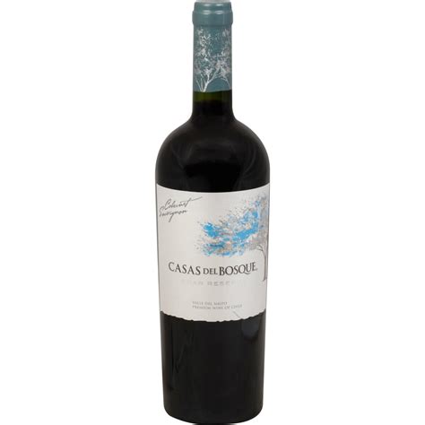 Casas Del Bosque Gran Reserva Cabernet Sauvignon Shop Wine At H E B