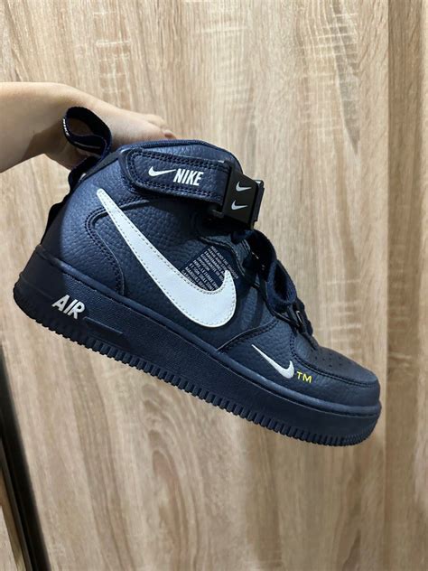 Nike Air Force 1 Mid Utility Obsidian on Carousell