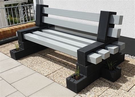 DIY Cinder Block Bench Hinterhof Terrasse Hinterhof Terrassen