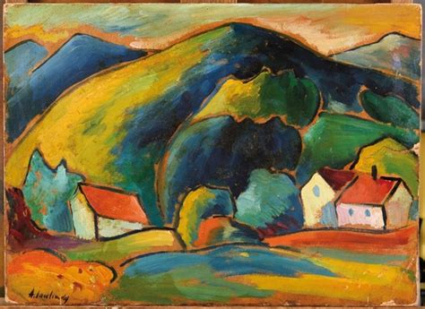 Vue De Murnau By Alexej Von Jawlensky On Artnet