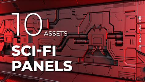 ArtStation - SCI-FI WALL PANELS VOL.01 | Resources