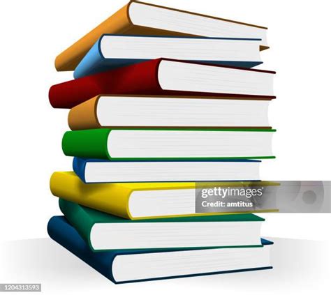 2,129 Book Pile Illustration High Res Illustrations - Getty Images