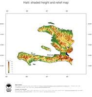 Map Haiti Ginkgomaps Continent South America Region Haiti