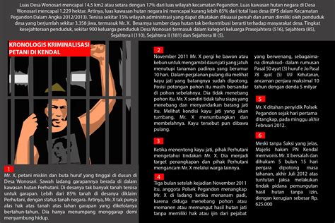 Infografis Kronologis Kriminalisasi Petani Kendal Elsam Multimedia