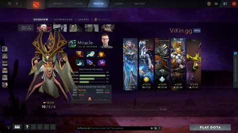 Dota Sup Miracle Invoker Nigma Vs Vikin Gg Weplay Buovel Minor