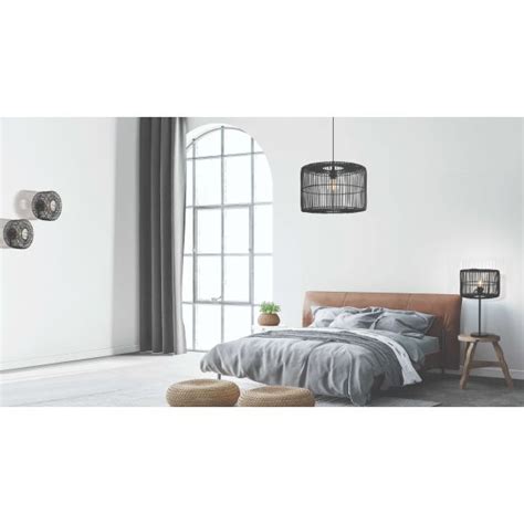 Lampe Sur Table ZAMBELIS D300 E27 DESIGN Noir Sans Source