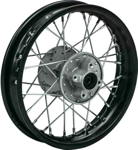 Rim Rear 12 Black Steel Dirt Bike Rim 185x12 Disc Brake Multi